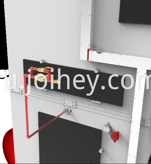 Filter water spray system 1